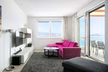 Beachfront Family Villa with Pool in Trogir