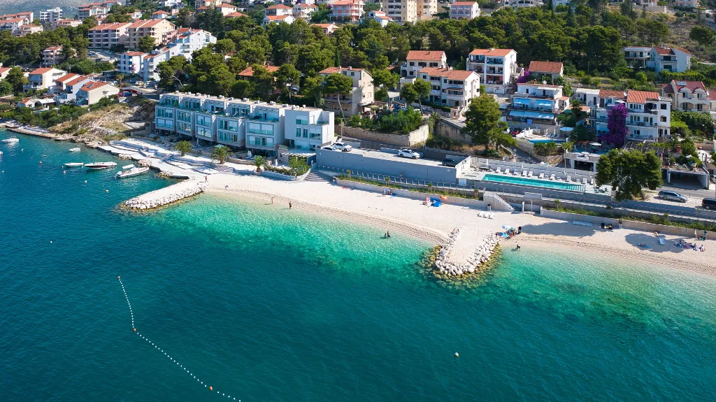 Seaside Villa Retreat with Pool in Trogir