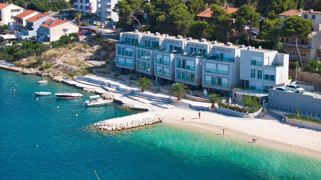 Seaside Villa Retreat with Pool in Trogir