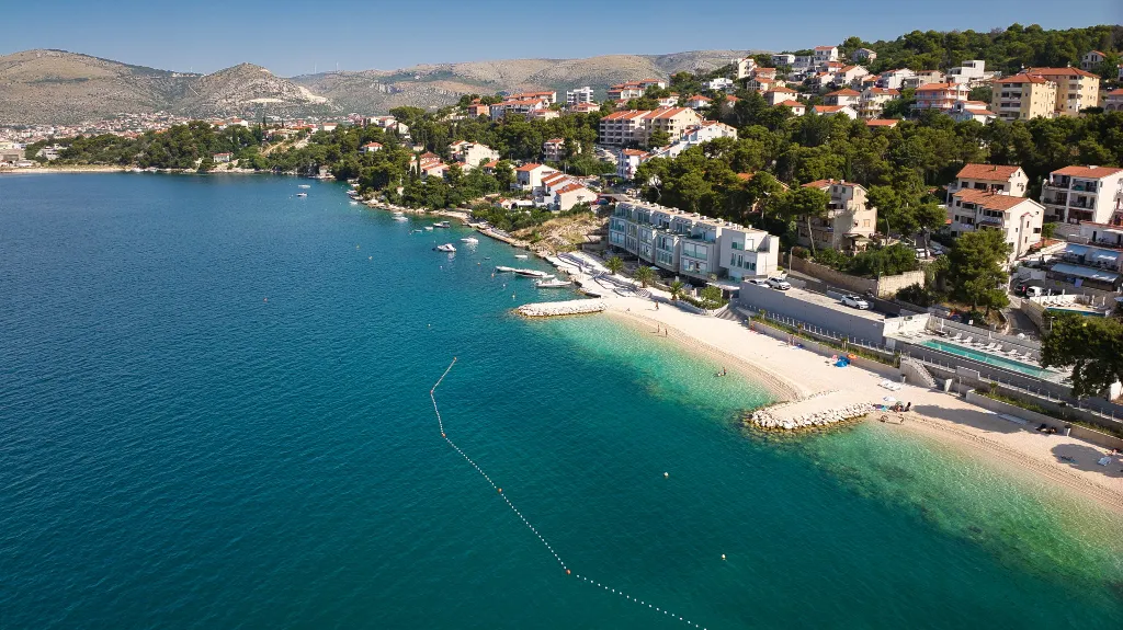 Seaside Villa Retreat with Pool in Trogir