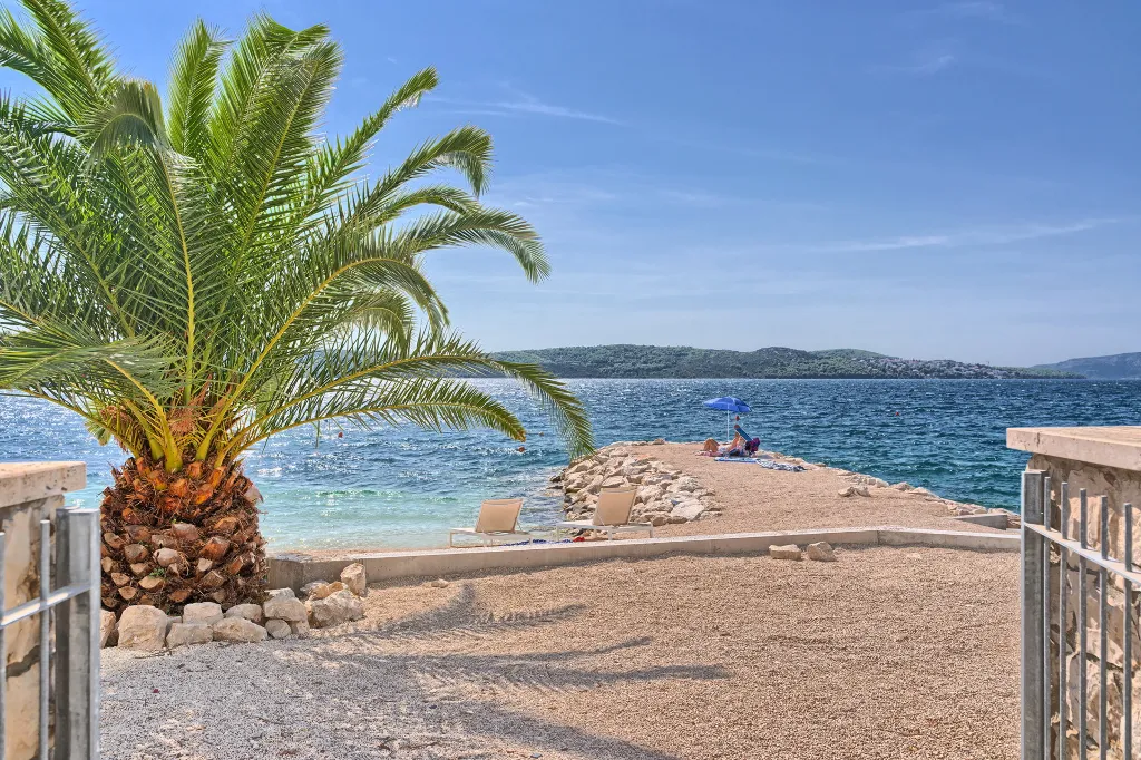 Seaside Villa Retreat with Pool in Trogir