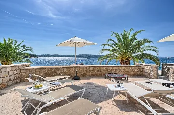 Seaside Villa Retreat with Pool in Trogir