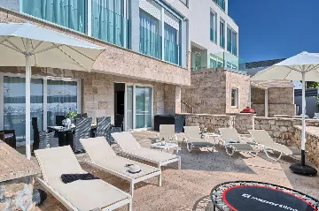 Seaside Villa Retreat with Pool in Trogir