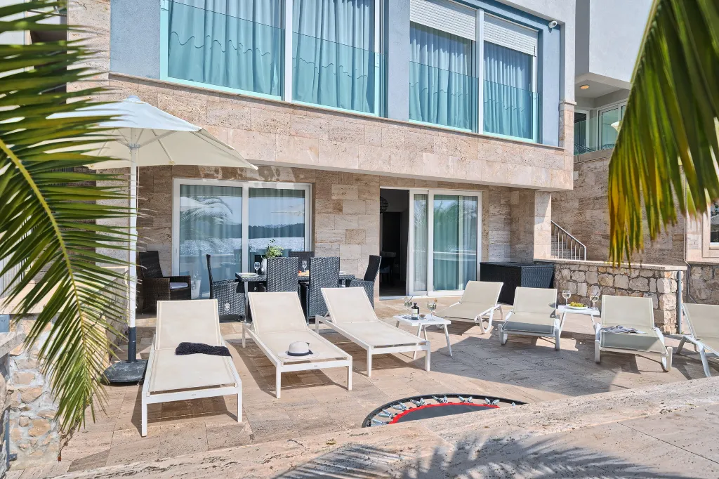 Seaside Villa Retreat with Pool in Trogir