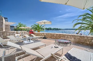 Seaside Villa Retreat with Pool in Trogir