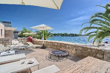 Seaside Villa Retreat with Pool in Trogir