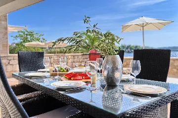 Seaside Villa Retreat with Pool in Trogir