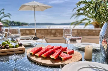 Seaside Villa Retreat with Pool in Trogir