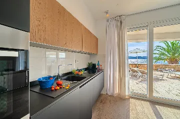 Seaside Villa Retreat with Pool in Trogir