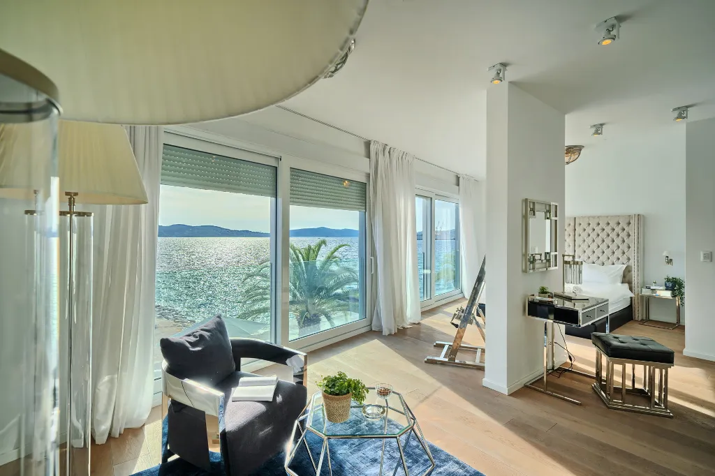 Seaside Villa Retreat with Pool in Trogir