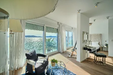 Seaside Villa Retreat with Pool in Trogir