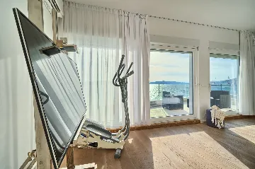 Seaside Villa Retreat with Pool in Trogir