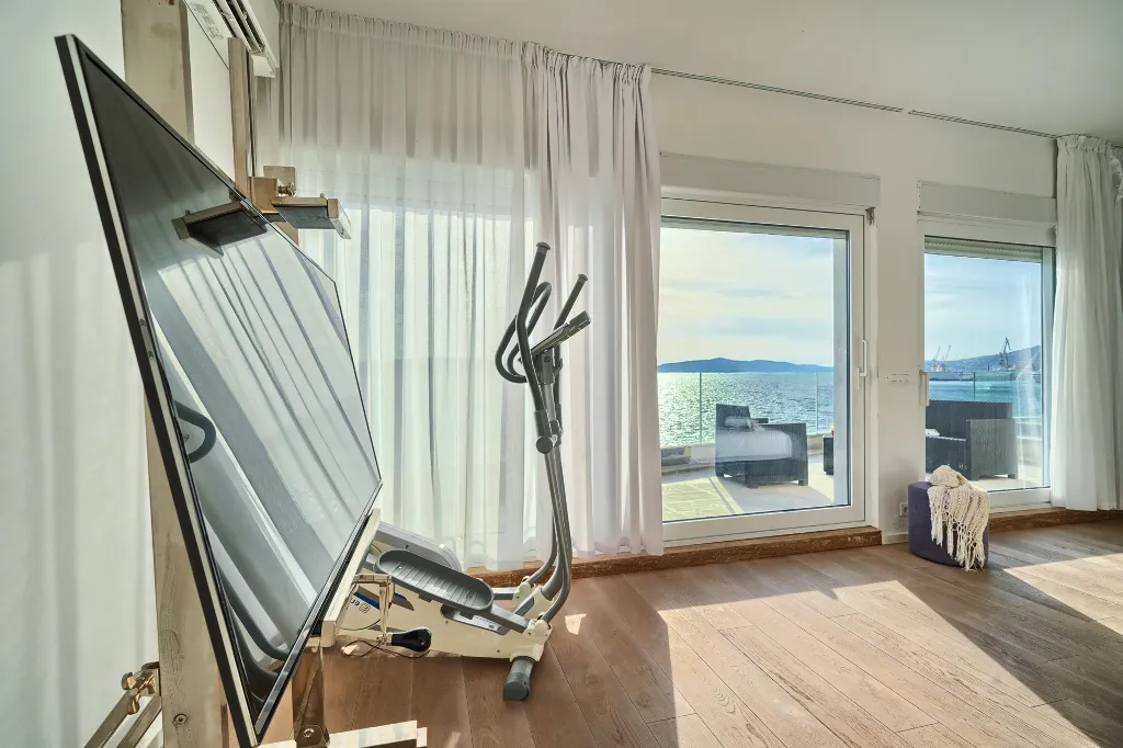 Seaside Villa Retreat with Pool in Trogir
