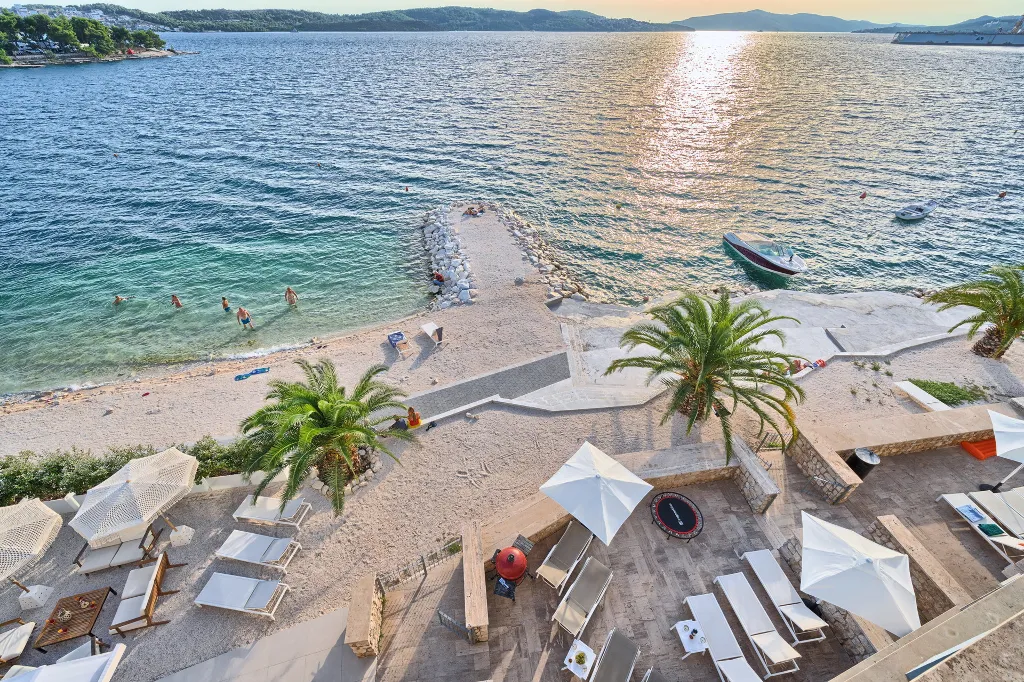 Seaside Villa Retreat with Pool in Trogir