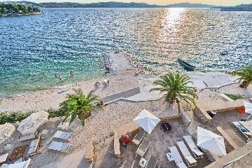 Seaside Villa Retreat with Pool in Trogir