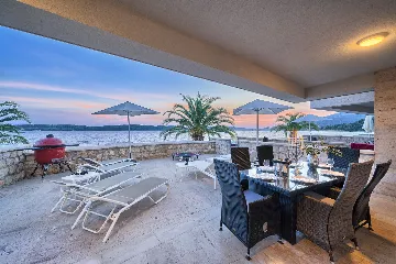 Seaside Villa Retreat with Pool in Trogir