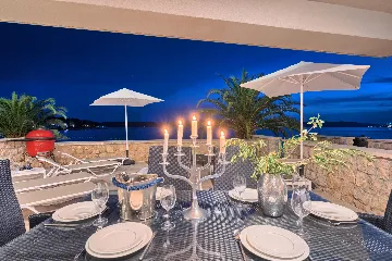 Seaside Villa Retreat with Pool in Trogir