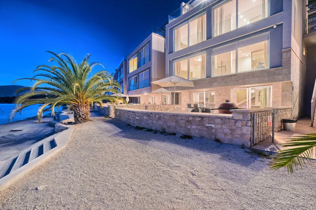Seaside Villa Retreat with Pool in Trogir