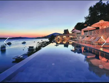 Seaside Villa Retreat with Pool in Trogir