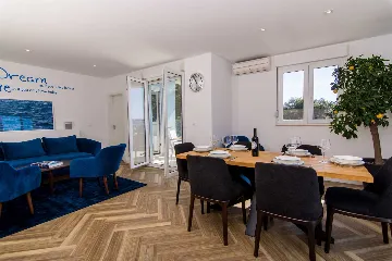 Modern Seaside Apartment with Terrace in Trogir