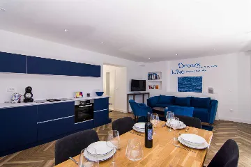 Modern Seaside Apartment with Terrace in Trogir