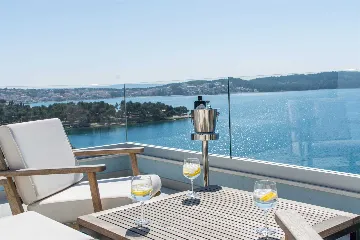 Modern Penthouse Apartment with Sea View in Trogir