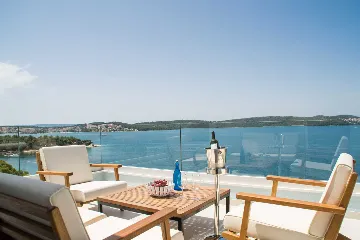 Modern Penthouse Apartment with Sea View in Trogir