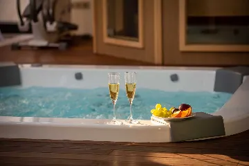 Beachfront Villa Retreat with Jacuzzi in Omiš