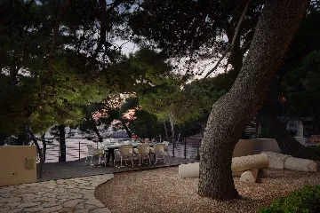 Beachfront Villa Retreat with Jacuzzi in Omiš