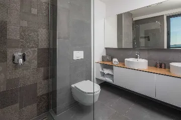 Elegant Seaview Villa with Pool in Okrug Gornji