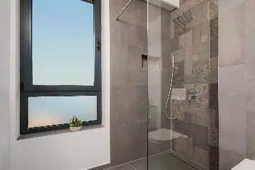 Elegant Seaview Villa with Pool in Okrug Gornji