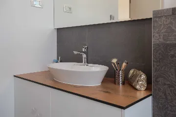 Elegant Seaview Villa with Pool in Okrug Gornji