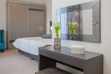 Contemporary Seaside Villa with Pool in Okrug Gornji