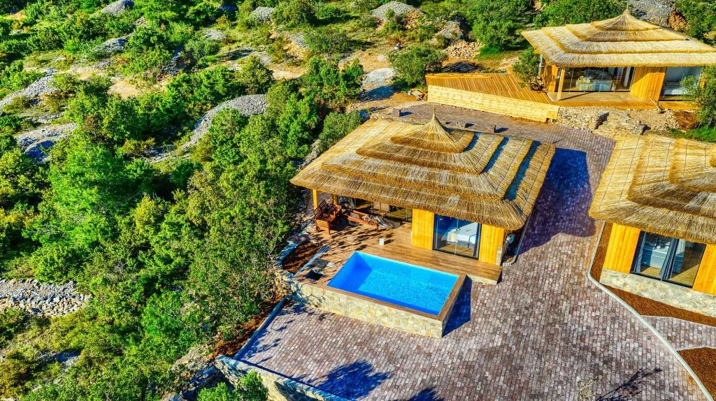 Seaside Bungalow Retreat with Private Pool, Murter