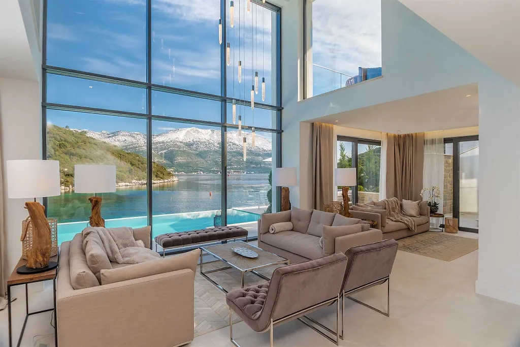 Modern Villa with Infinity Pool in Korcula