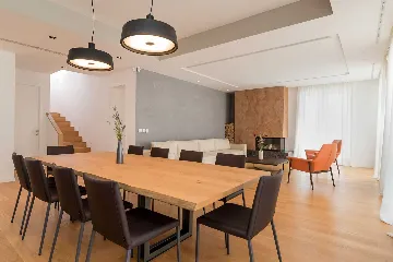 Seaside Infinity Villa with Pool, Rogoznica