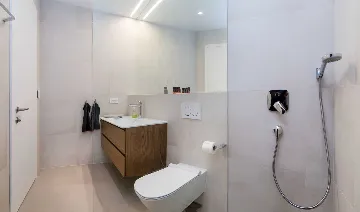 Seaside Infinity Villa with Pool, Rogoznica