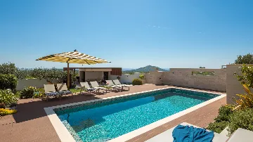 Contemporary Villa Retreat with Pool in Primošten