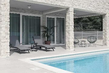 Modern 4-Bedroom Villa with Pool in Jelsa