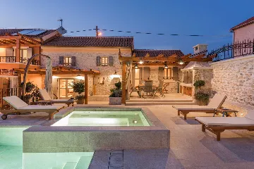 Modern Countryside Villa with Pool in Skradin