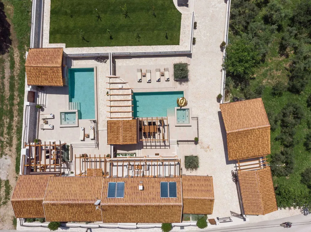 Modern Countryside Villa with Pool in Skradin