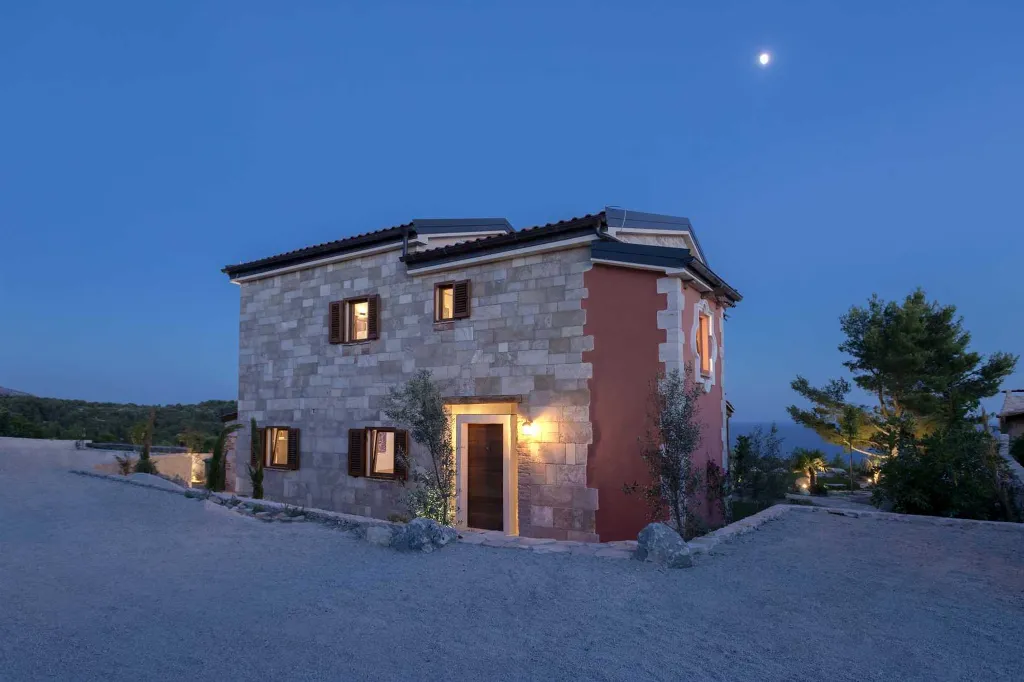 Modern Villa Retreat with Heated Pool in Hvar