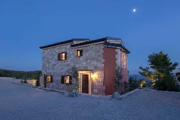 Modern Villa Retreat with Heated Pool in Hvar