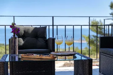 Modern Villa Retreat with Heated Pool in Hvar