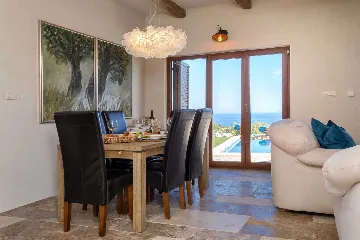 Modern Villa Retreat with Heated Pool in Hvar