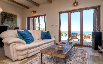 Modern Villa Retreat with Heated Pool in Hvar