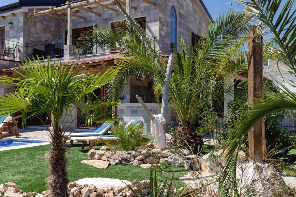 Modern Villa Retreat with Heated Pool in Hvar