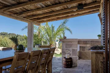 Modern Villa Retreat with Heated Pool in Hvar