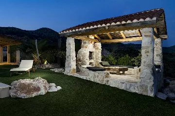 Modern Villa Retreat with Heated Pool in Hvar