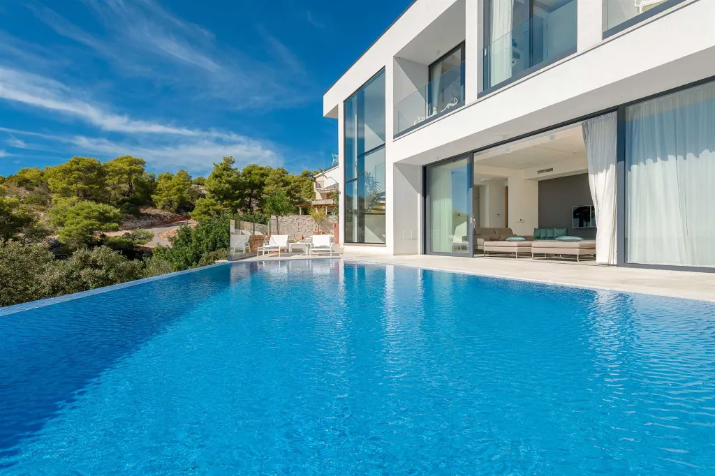 Contemporary Villa with Infinity Pool in Hvar